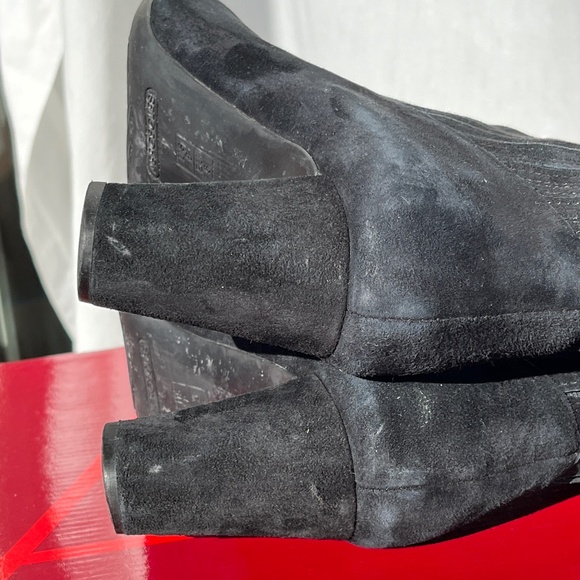 Aerosoles (8US/6EU) suede above-the-ankle boots with "heel rest comfort" - Picture 8 of 16